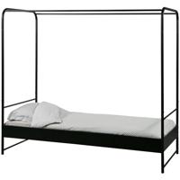 vtwonen Hemelbed 'Bunk' 90 x 200cm, kleur Zwart - thumbnail