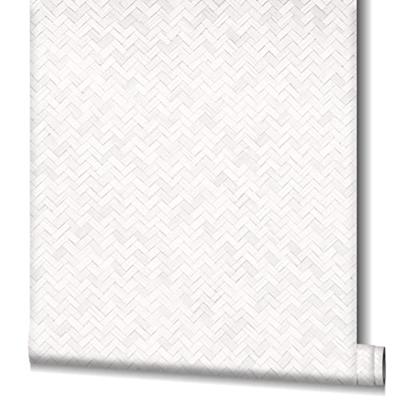 Noordwand Botanica Behang met rotan vlechtwerk 33315