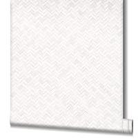 Noordwand Botanica Behang met rotan vlechtwerk 33315 - thumbnail