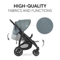 HAUCK - All-terrain kinderwagen - RAPID 4D - opvouwbaar met één hand - 4 wielen - Jungle - thumbnail