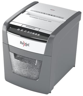 Rexel Optimum AutoFeed+ 50X Papierversnipperaar Micro cut 4 x 28 mm 20 l Aantal bladen (max.): 50 vellen Ook geschikt voor Paperclips, Nietjes, Creditcards Rexel Optimum AutoFeed+ 50X Papierversnipperaar Micro cut 4 x 28 mm 20 l Aantal bladen (max.): 50 vellen Ook geschikt voor Paperclips, Nietjes, Creditcards