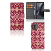 Wallet Case Motorola Edge 30 Neo Barok Pink - thumbnail