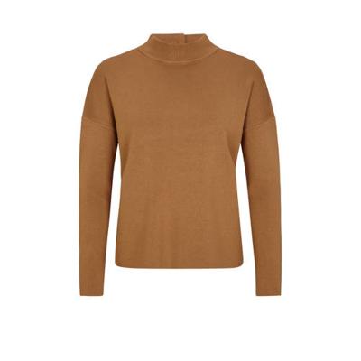 s.Oliver BLACK LABEL ribgebreide trui camel
