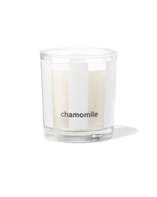 HEMA Geurkaars in glas ⌀7x8cm kamille (ivoor)