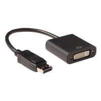 ACT AK3985 Verloopkabel | DisplayPort male/DVI female | Zwart | 15 cm - thumbnail