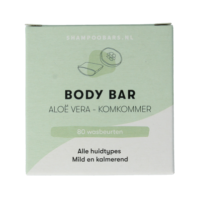 Body bar aloe vera & komkommer 60 Gram