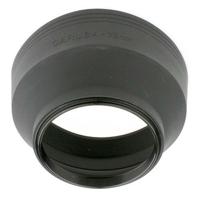 Caruba Rubberen Zonnekap - 3in1 - 72mm - thumbnail