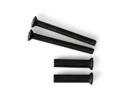 DX 2 Patentboutjes m4x38 mm met hulsjes - zwart