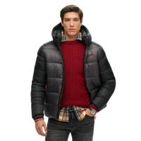 Superdry Hooded Sports Puffer Casual Winterjas Heren 3XL - thumbnail