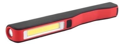 Ansmann 1600-0211 IL150B Penlight werkt op batterijen LED 185 mm Rood, Zwart