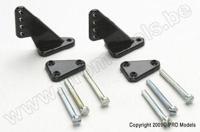 Roerhoorn 34mm met 2,5mm gaten (2st) - thumbnail