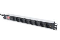 Digitus PDU 7-voudige stekkerdoos, 19", 1U - thumbnail