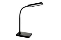 Alco al-907-11 led bureaulamp dimbaar 43cm zwart 230v 6w - thumbnail