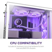 NZXT Kraken 240 RGB White - thumbnail