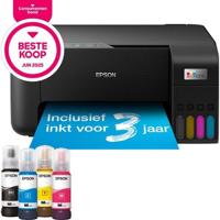 Epson EcoTank ET-2860 All-in-one inkjet printer Zwart - thumbnail