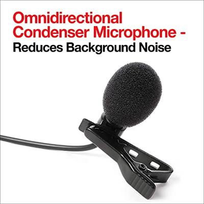 Dasspeld Spraakmicrofoon IK Multimedia MIC LAV Zendmethode:Kabelgebonden Incl. klem, Incl. windkap