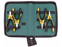 Wiha Z99000104 Tangenset Professional ESD zij-, schuine kopknip-, punttang 5-delig incl. gereedschapsmap - 33507 - thumbnail