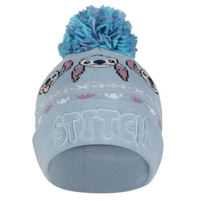 Lilo & Stitch Pom-Pom Beanie Dark Blue