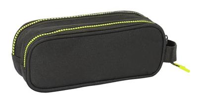 Pennenetui met 2 vakken Munich Beat Zwart 21 x 8 x 6 cm Pennenetui met 2 vakken Munich Beat Zwart 21 x 8 x 6 cm
