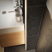 Paulmann LumiTiles COB Slim Stripe Set Zigbee 1m 78426 LED-strip basisset LED Warmwit Wit - thumbnail