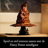 Lego harry potter 76429 pratende sorteerhoed + geluid - thumbnail