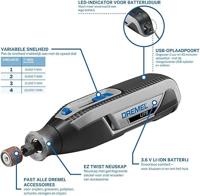Dremel 7760-15 mini accu multitool - Li-Ion accu (3,2V) (geleverd met 15 accessoires) - thumbnail