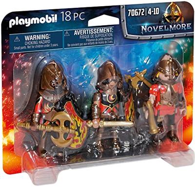 PLAYMOBIL Novelmore set van 3 Burnham Raiders 70672 - thumbnail