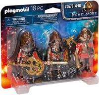 PLAYMOBIL Novelmore set van 3 Burnham Raiders 70672 - thumbnail