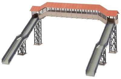 Faller 120109 H0 Voetgangersbrug met overkapping
