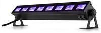 BeamZ BUVW83 LED-bar 8x 3W UV/Wit - thumbnail