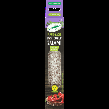 Verdino PlantBased DryCured Salami 240 g bij Jumbo