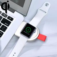 A3 universele draagbare Qi standaard magnetische draadloze oplader voor Apple horloge serie 4 & 3 & 2 & 1 - thumbnail