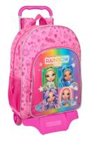 Schoolrugzak met Wielen Rainbow High Shine Multicolour 33 x 42 x 14 cm - thumbnail