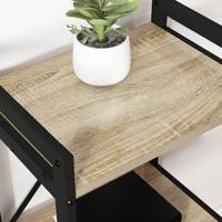 Boekenkast Sonoma eiken 40 x 30 x 83 cm Bewerkt hout - thumbnail