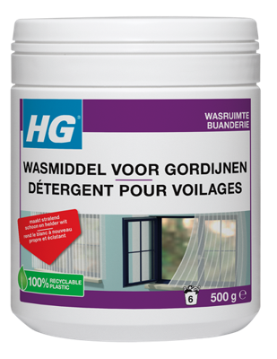 HG Textiel Vitrage Wasmiddel Wit HG Textiel Vitrage Wasmiddel Wit