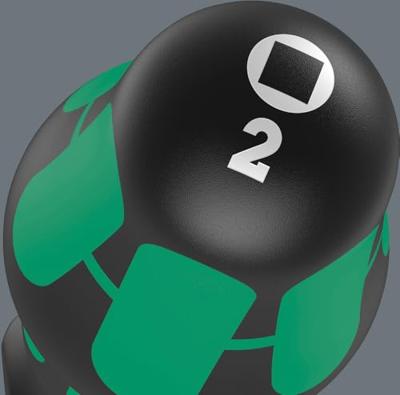 Wera 368 SB Schroevendraaier voor Binnenvierkant-schroeven , # 2 x 100 mm - 1 stuk(s) - 05100071001