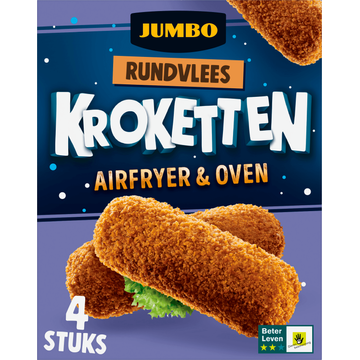 Jumbo Rundvlees Kroketten 4 Stuks