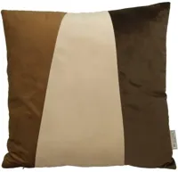 Kersten kussen mix 45x45cm bruin - thumbnail