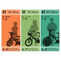 Dino Jongensfiets R1 16 Inch Rood/blauw - thumbnail