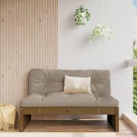 Middenbank 120x80 cm massief grenenhout honingbruin - thumbnail
