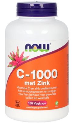 NOW C-1000 met Zink Vegicaps NOW C-1000 met Zink Vegicaps
