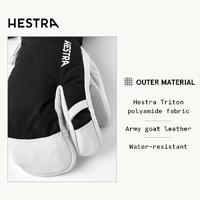 Hestra Army Leather Heli Ski 3 Vinger Handschoen BLACK 7 - thumbnail