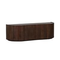 WOOOD Dressoir 'Sense' Mangohout, 160cm, kleur Walnoot - thumbnail