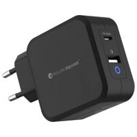 Rolling Square GaN Oplader 65w - USB en USB-C poort - Snelladen - thumbnail