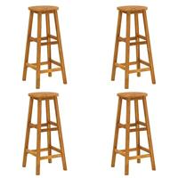 5-delige Tuinbarset massief acaciahout - thumbnail