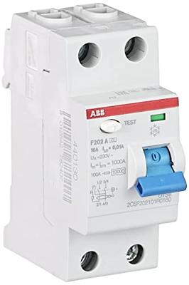 ABB 2CSF202101R0160 F202 A-16/0,01 Aardlekschakelaar A 2-polig 16 A 0.01 A 230 V ABB 2CSF202101R0160 F202 A-16/0,01 Aardlekschakelaar A 2-polig 16 A 0.01 A 230 V