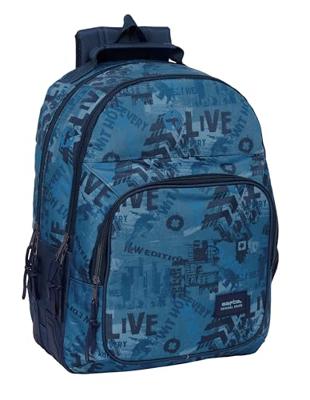 Schoolrugzak Safta New edition Marineblauw 32 x 42 x 15 cm