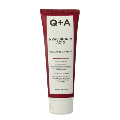Q+A Hyaluronic acid cleansing gel 125 Milliliter