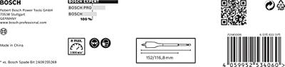 Bosch Accessories 2608900332 Hout-freesboorset 14 mm, 16 mm, 18 mm, 20 mm, 22 mm, 24 mm Gezamenlijke lengte 152 mm Zeskant schacht 6 stuk(s) - thumbnail