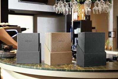Sigel SM200 Menumap DIN A4 10 stuk(s) Incl. opbergdoos Zwart Sigel SM200 Menumap DIN A4 10 stuk(s) Incl. opbergdoos Zwart